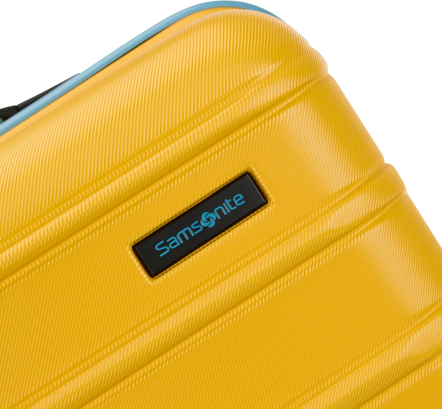 Samsonite Omni 2 Hardside Expandable Luggage with Spinner Wheels, 2-Piece Set (19/24), Sunflower Yellow