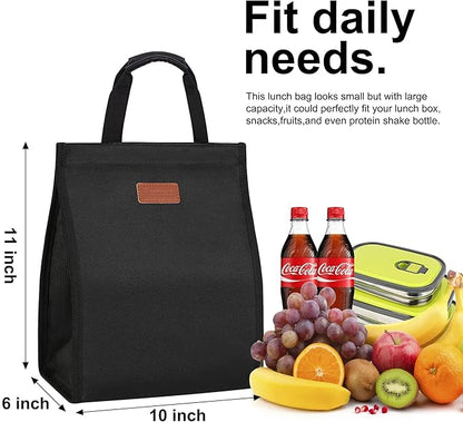 Lunch Bags for Women Insulated Reusable Lunch Tote - Image 2