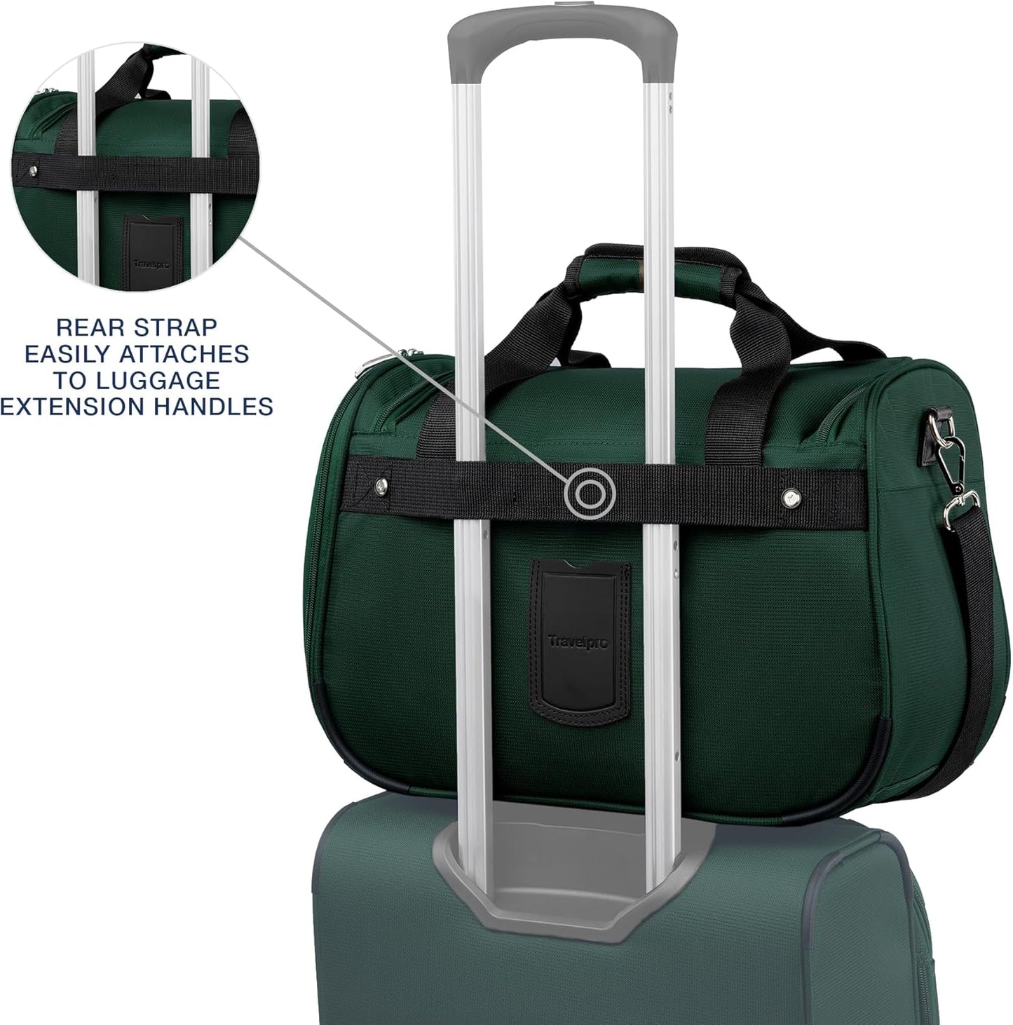 Travelpro Maxlite 5 Softside Lightweight Underseat Carry-On Travel Tote, Overnight Weekender Bag