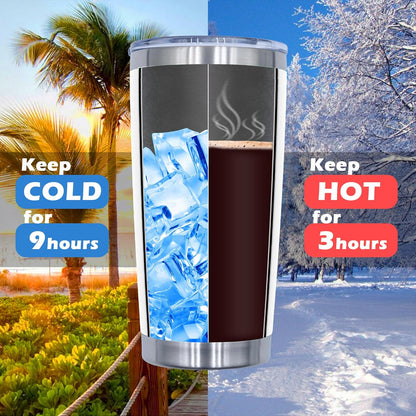 20oz Tumbler Bulk Stainless Steel Tumblers with Lid Vacuum Insulated Double Wall Travel Coffee Mug Powder Coated Tumbler Cup for Hot and Cold Drinks(White, 12 pack)