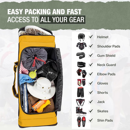 Jetstream Heavy Duty Multi Pocket Durable Sports Gym Equipment Travel Duffel Bag