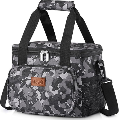Lifewit Medium Lunch Bag Insulated Lunch Box Soft Cooler Cooling Tote by Lifewit