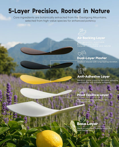 HMSDR2 32ct Motion Sickness Patches with Plant Essence – Lavender – Sea Sickness Patches for Cruise, Car, Airplane – Non-Drowsy, 72H Lasting