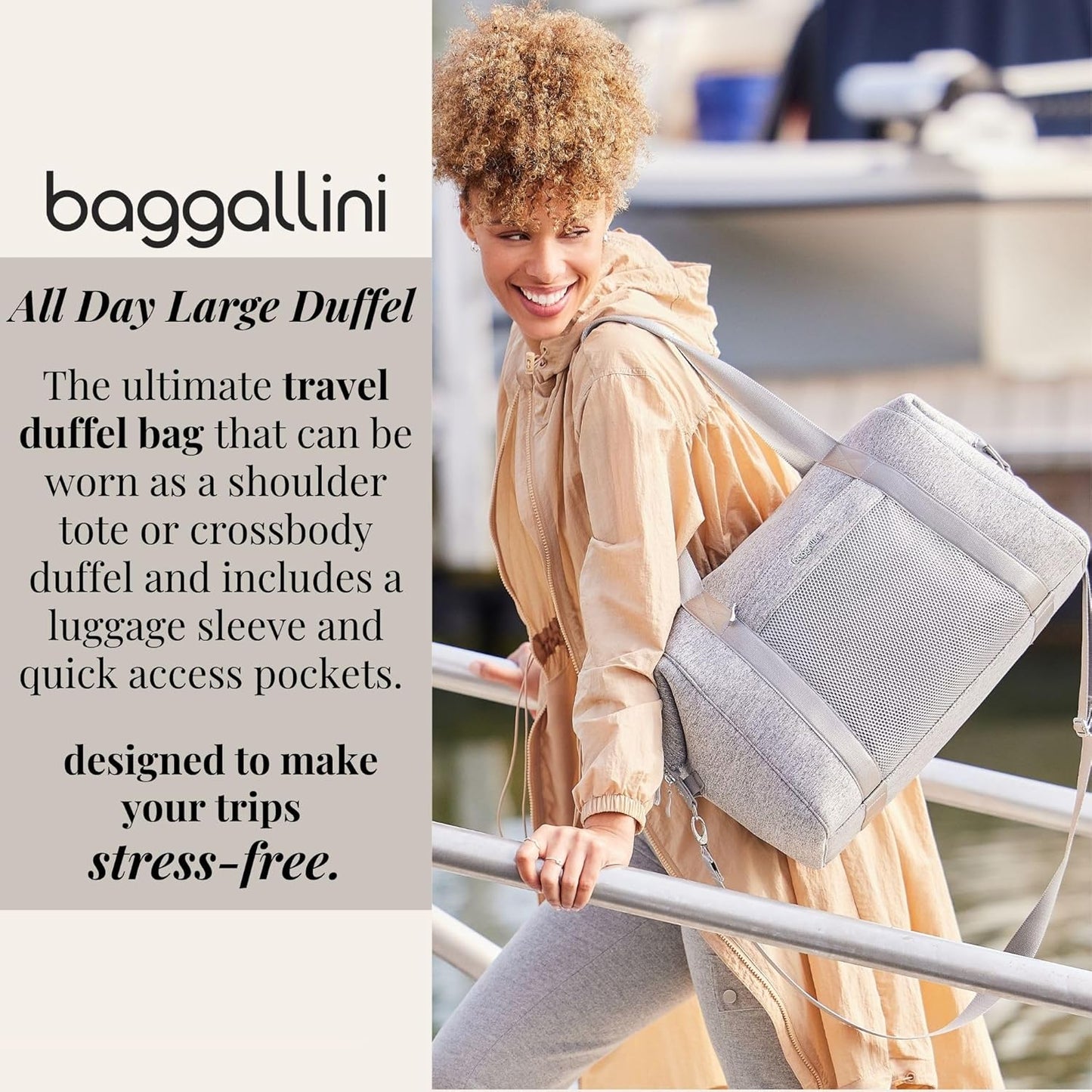 Baggallini Women's Day Large Duffel