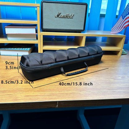 Hard 6 slots watch travel case, watch storage box organizer, 6 slots watch roll display box with soft safe watch pillow (Black, 6slot)