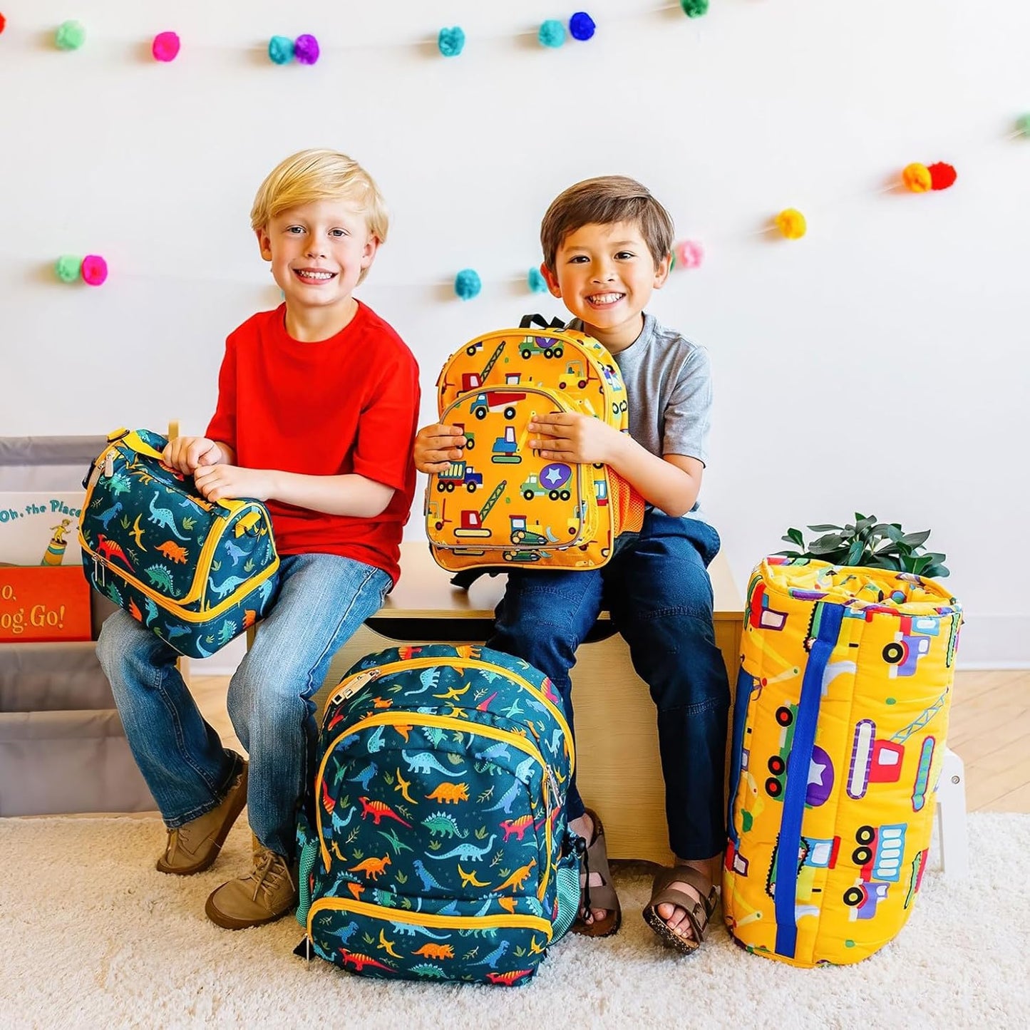 Wildkin 12-inch Kids Backpack – Padded, Adjustable, Ideal for Daycare & Travel - Modern