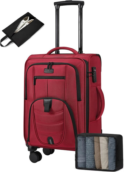 LOVEVOOK Carry On Luggage Airline Approved, Suitcases by LOVEVOOK