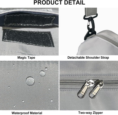 Travel Duffle Bag, Waterproof Sport Tote Gym Bag for Women Men, Overnight Weekender Carry On Bag with Wet Pocket