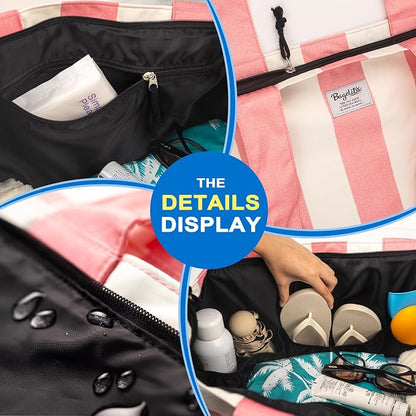 Beach Bags Waterproof Sandproof, XL Large Pool Tote Bag - Image 6