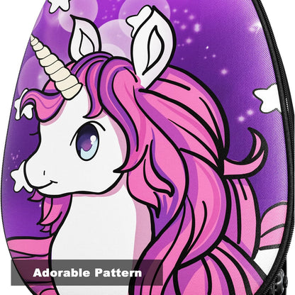 2-in-1 Ride-On Scooter Suitcase, Scooter Luggage for Kids Ages 5-12, Foldable & Lightweight Carry with LED Light-Up Wheels