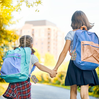 Cute Dog Luggage Tag for Suitcase 2 Pcs Unique Leather Suitcase Tags with Full Privacy Cover Stainless Steel Loop for Women Men Travel Baggage Bag Backpack