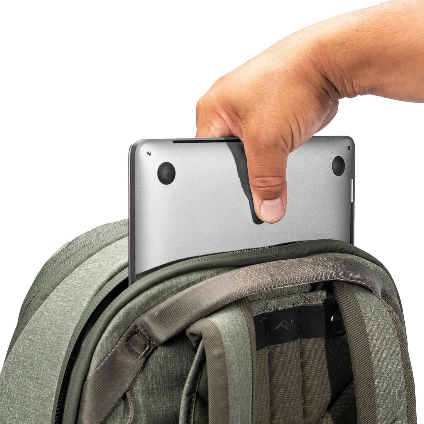 Peak Design Travel Backpack 30L, Sage, Expandable 27-33L Design, Rear and Top Access, Weatherproof Shell, Laptop Sleeve, Ideal for Travel or Everyday Carry, Versatile Backpack for Men and Women