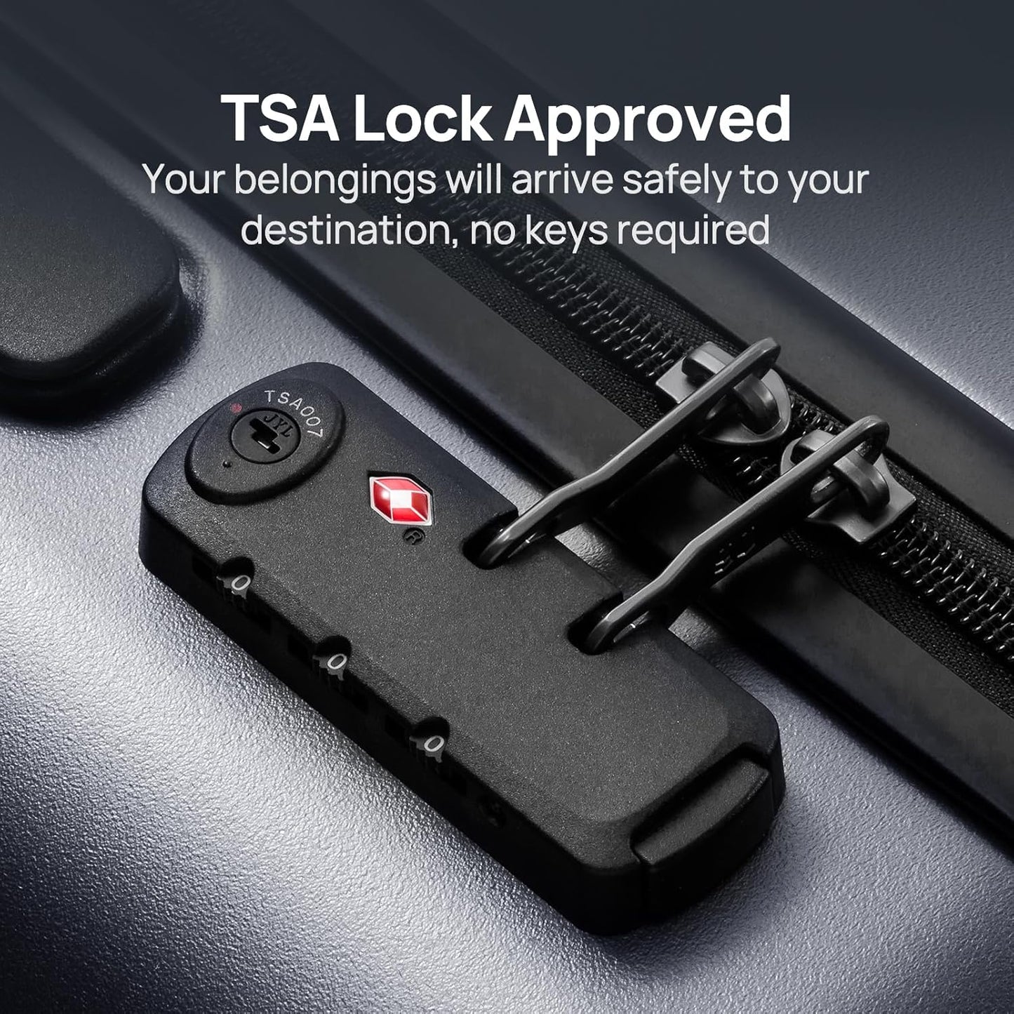 Carry on Luggage 22 X 14 X 9 Airline Approved, 20 Inch Luggage for 3-5 Days Travel, Double Spinner Wheels, 100% Hardshell PC, TSA Lock (02-Grey (Basic), Set 2PCS (20-Inch/28-Inch))