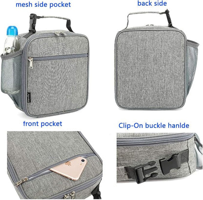 FlowFly Kids Lunch box Insulated Soft Bag Mini Cooler Back to School Thermal - Image 4