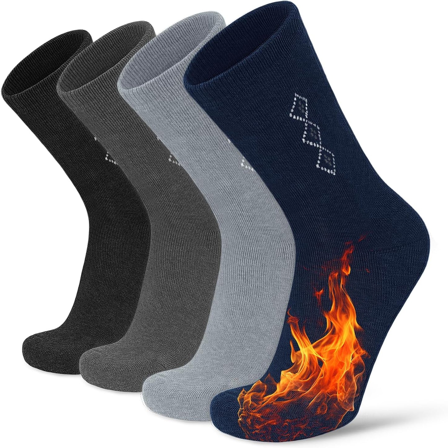 Iseasoo Copper Compression Socks for Men & Women – Plantar Fasciitis Relief, Ankle Support & Circulation – Running & Recovery