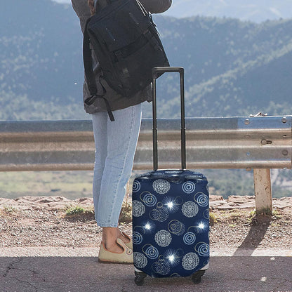 HYPER VENTURE Washable Luggage Cover - Fashion Suitcase Protector Fits 31-32 Inch Luggage (Sparkler, XL)