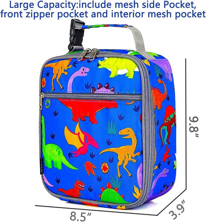 FlowFly Kids Lunch box Insulated Soft Bag Mini Cooler Back to School Thermal - Image 3