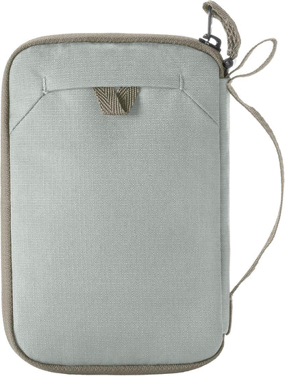 Eagle Creek Stash RFID Passport Wallet – Slim Travel Organizer with RFID Blocking – Secure Storage for Passport, Cards & Cash – Lightweight & Water-Resistant – Unisex – Storm Grey