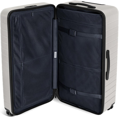Away Large Trunk Luggage, 31 Inch Hardside Suitcase with Spinner Wheels, Lightweight & Durable, TSA Lock, Ideal for Long Trips, Cloud Gray