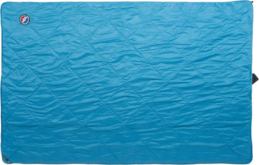 Big Agnes Why Not Picnic Blanket, 55x85 - Waterproof Outdoor Blanket with Insulation, Hidden Pocket & Stuff Sack for Camping, Beach, & Concerts