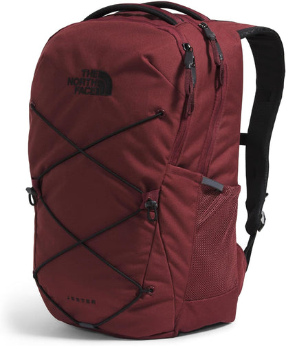 The North Face Jester Everyday Laptop Backpack - PFAS Free, Sumac/TNF Black, One Size