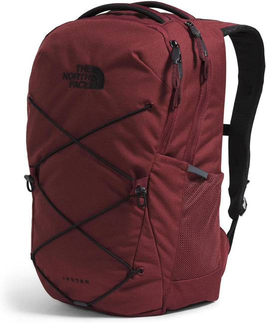 The North Face Jester Everyday Laptop Backpack - PFAS Free, Sumac/TNF Black, One Size