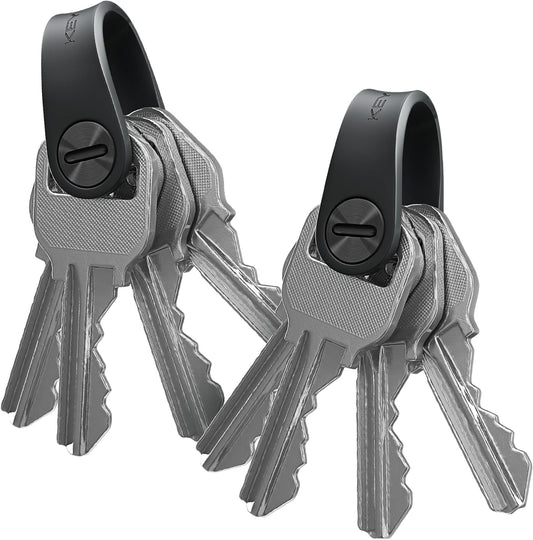 KeySmart Keychain Key Holder - Compact Key Organizer for Key Chain, EDC Key Chains, Key Ring Keychains