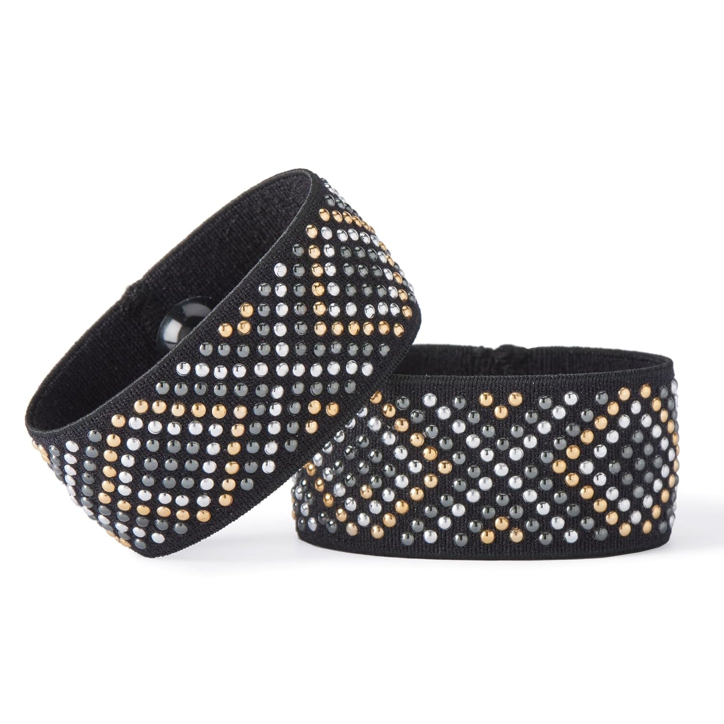 Acupressure Motion Sickness Bands - Cecilia Duo (Large) - Stylish Morning Sickness Relief Band | Travel, Pregnancy, Cruise