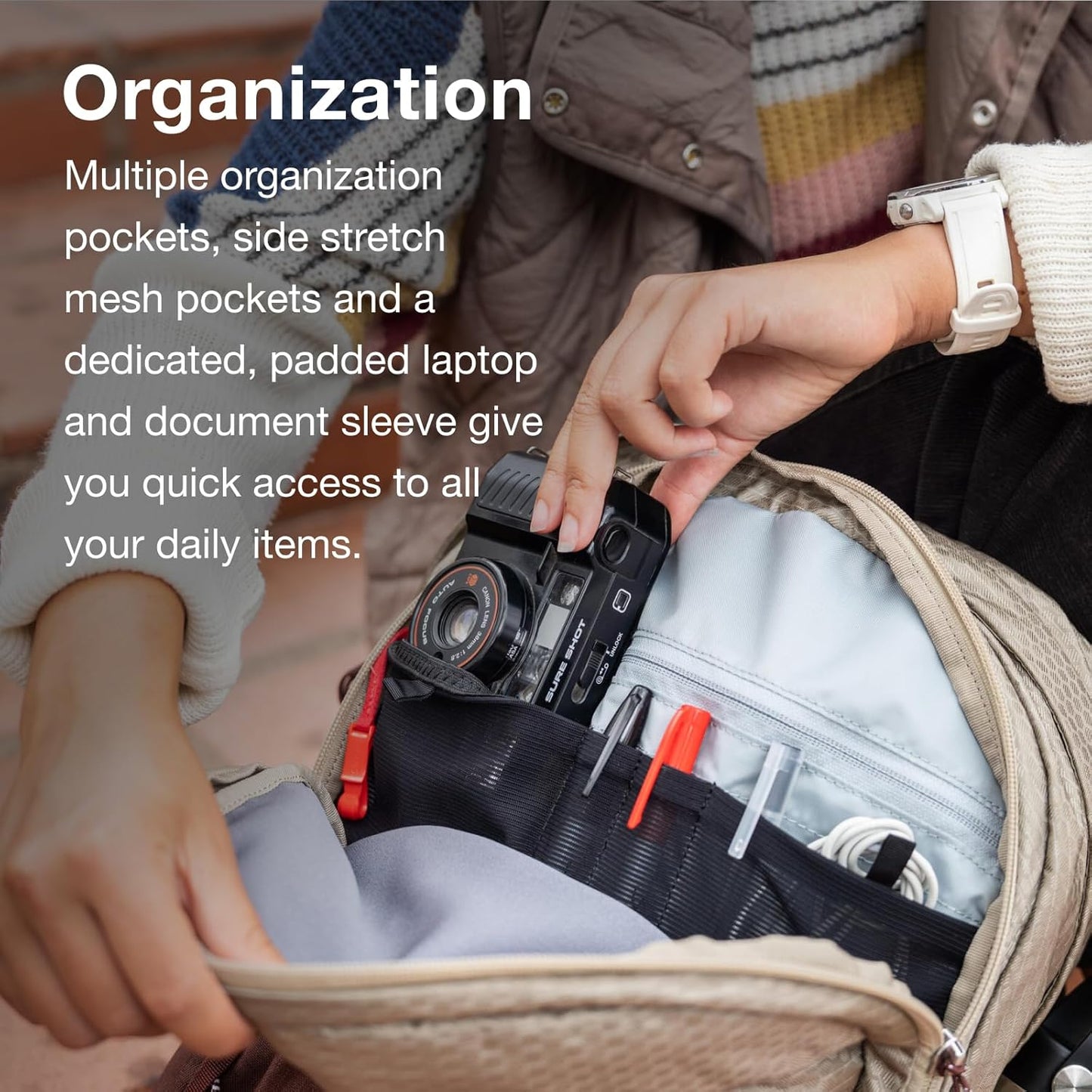 Osprey Tropos Laptop Backpack, Black