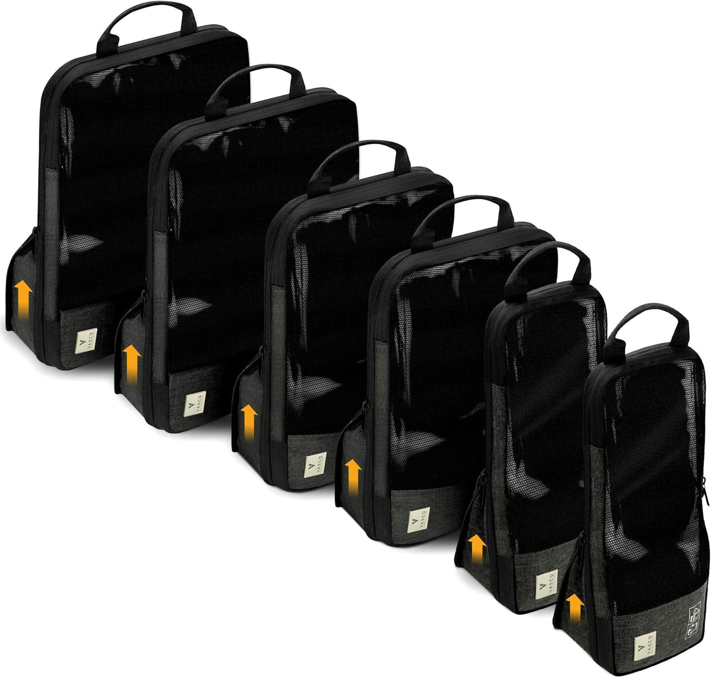 VASCO Compression Packing Cubes for Travel