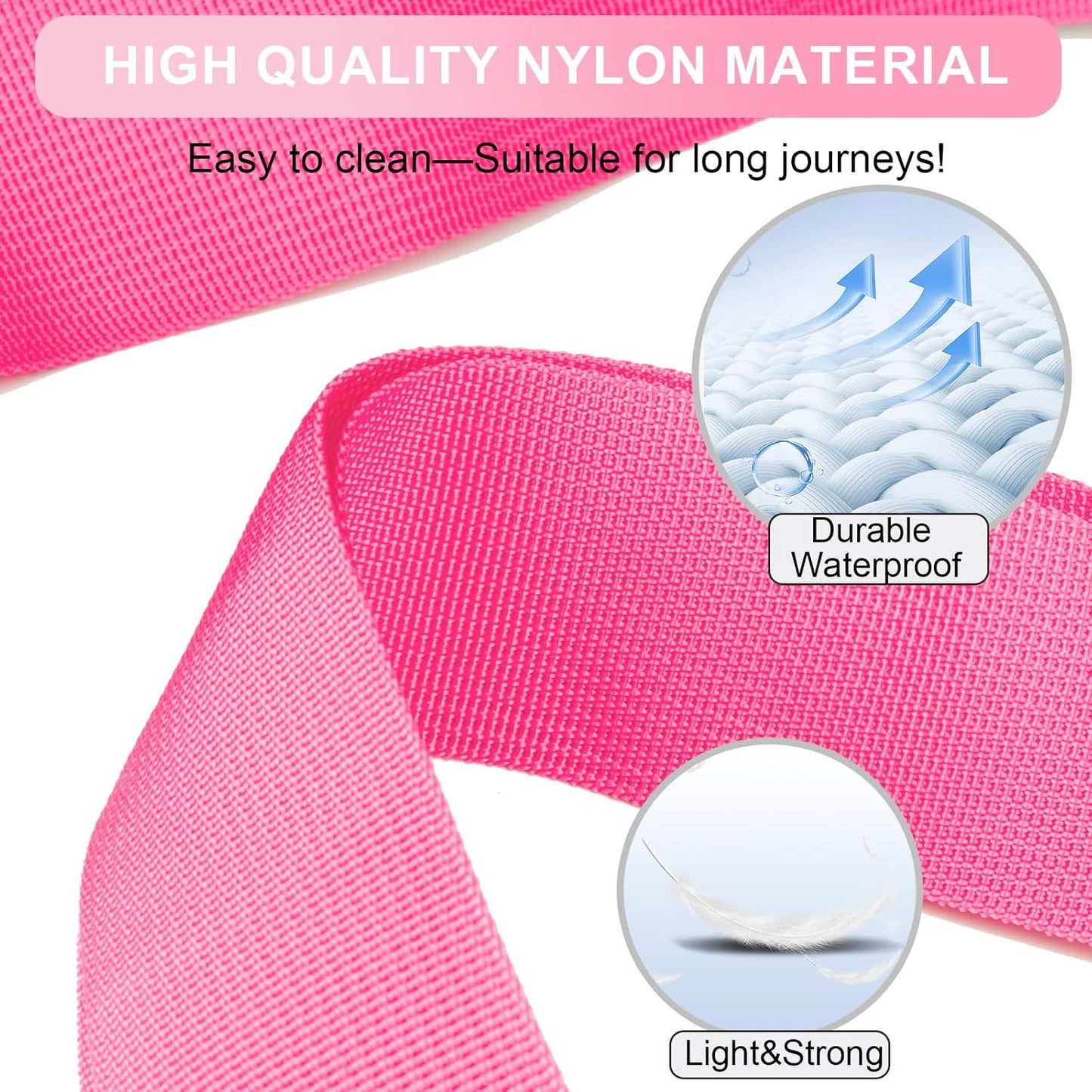 Luggage Straps for Suitcases TSA Approved, Travel Belt Suitcase Belt, Suitcase Straps TSA Approved, Luggage Belt Strap TSA Approved, Travel Straps for Luggage, 4Pcs Luggage Band, Bule & Pink