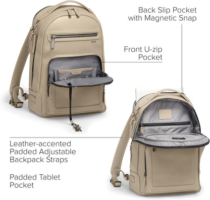 TUMI - Harrison Warren Backpack - 15-Inch Laptop Backpack - Stylish Women's & Men's Backpack for Travel & Business - Lime stone