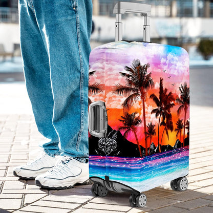 Luggage Cover for Suitcase Elastic Suitcase Cover Protector, Carry On Luggage Sleeve Anti Scratch Travel Essentials Fits 23-26