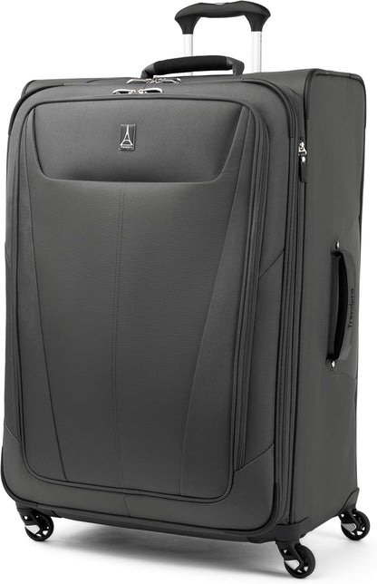 Travelpro Maxlite 5 Softside Expandable Checked Luggage with Spinner Wheels, Lightweight, 29-Inch — Shadow Grey