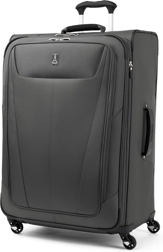 Travelpro Maxlite 5 Softside Expandable Checked Luggage with Spinner Wheels, Lightweight, 29-Inch — Shadow Grey