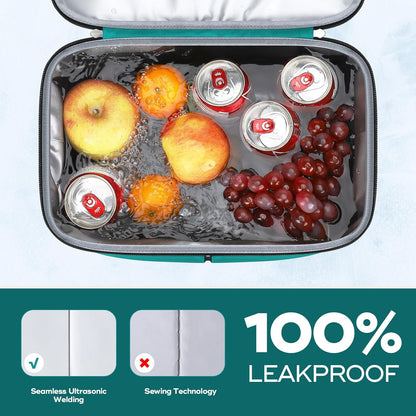 Maelstrom Cooler Backpack, 36 Cans Insulated Backpack Cooler, Soft Leakproof Double Deck Cooler Bag, Lightweight Lunch Backpack for Men & Women,Perfect for Beach Travel, Camping & Work-Beige green