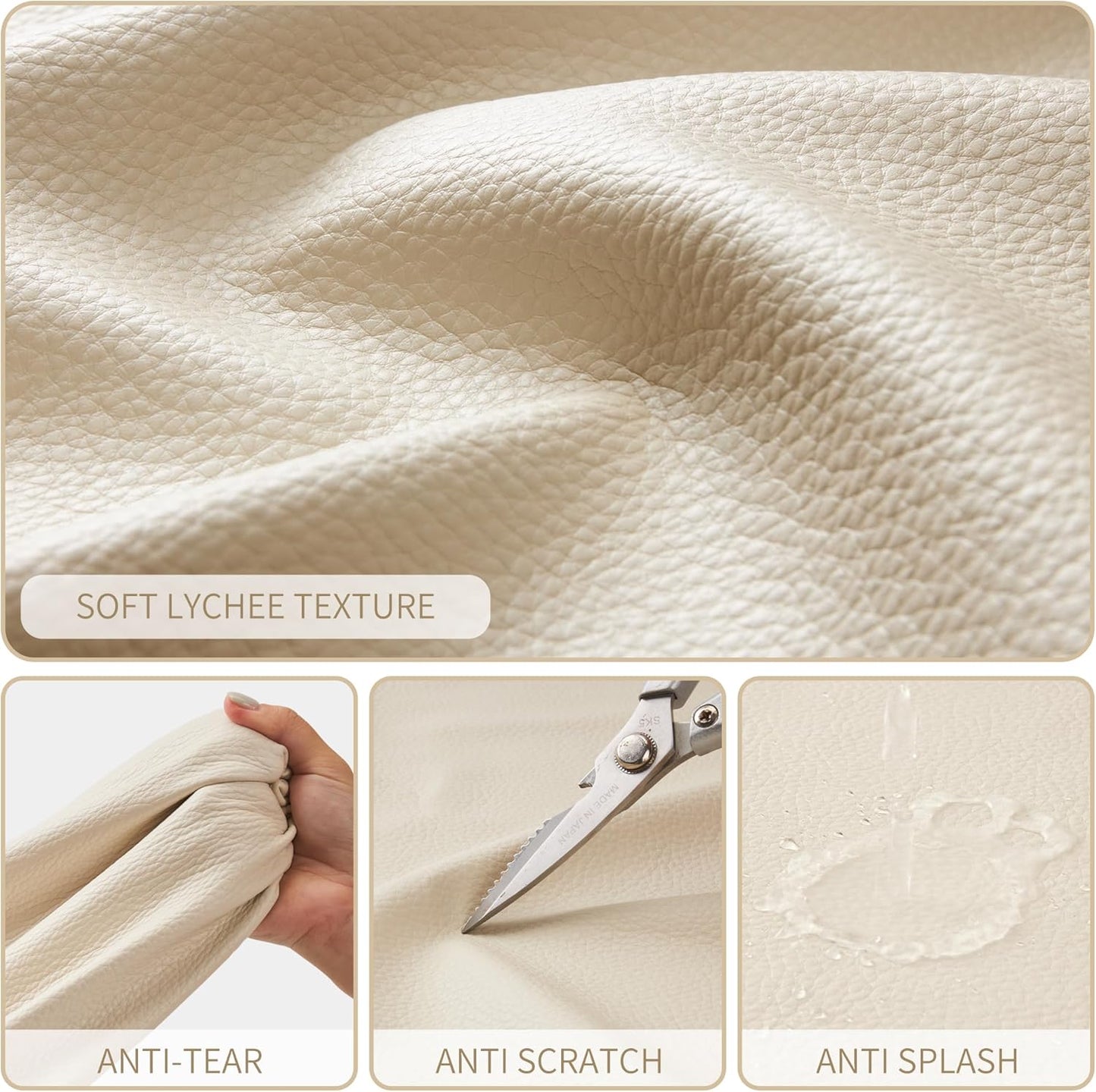 KALIDI Large Tote Bag Vegan Leather Casual Zipper Work Bag Weekender Hobo for Women 23L Oversize Shoulder Travel Purse