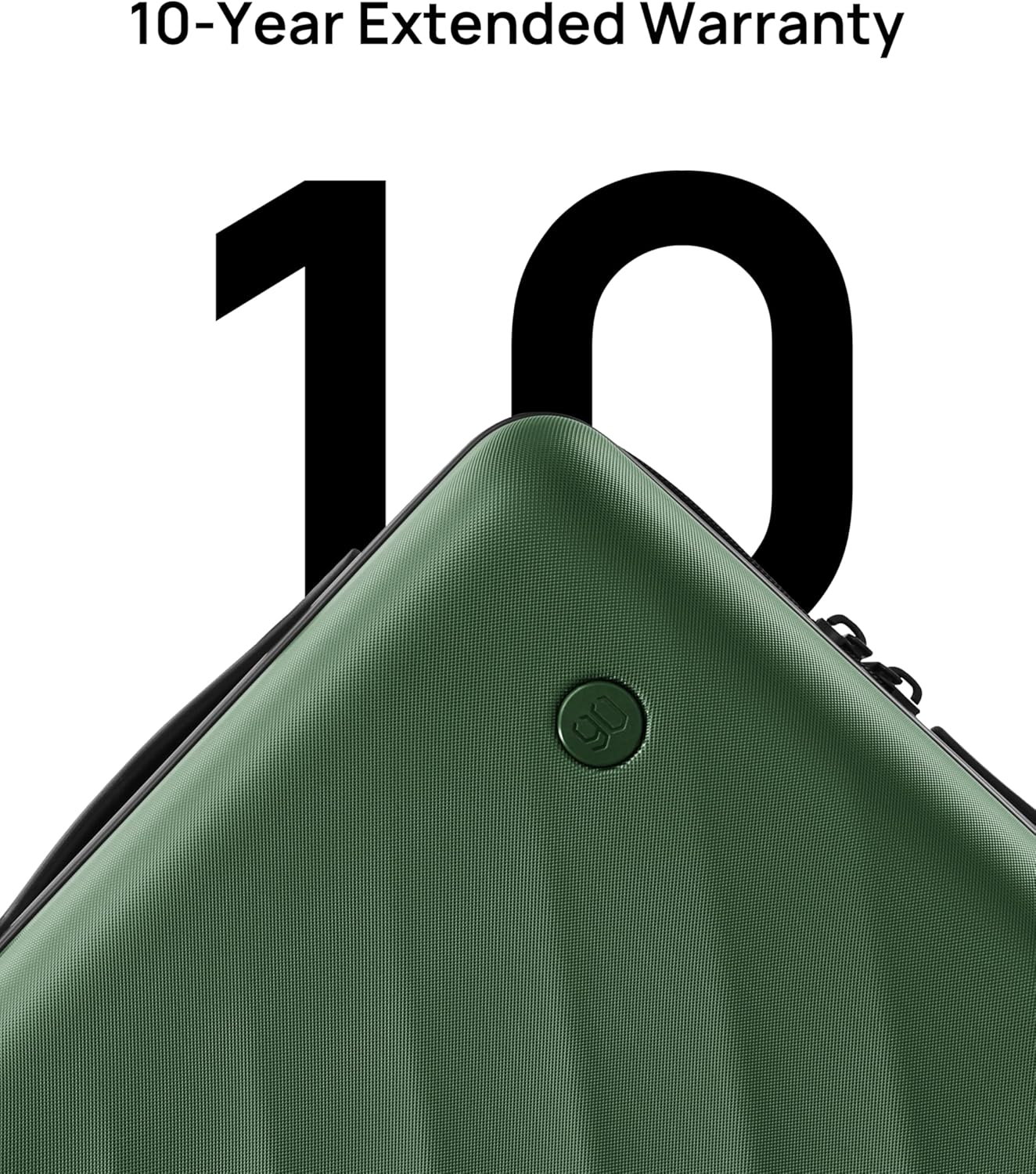 Trunk Luggage 24 Inch, Medium Checked Luggage with Double Spinner Wheels, Anti-Burst Zipper, Hard Case PC Suitcase, Lightweight Travel Luggage, TSA Approved (Seaweed Green, Hudson)