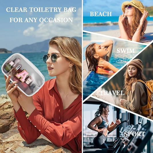 YOOLIFE Travel Clear Makeup Bag, Waterproof Toiletry Bags - Image 2
