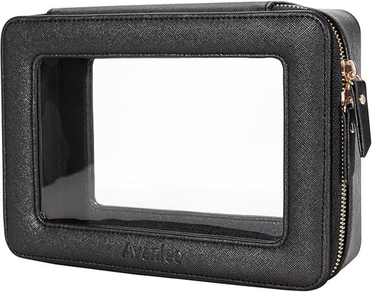 Aveniee Clear Makeup Bag Organizer, Large Travel Toiletry Bag by Aveniee