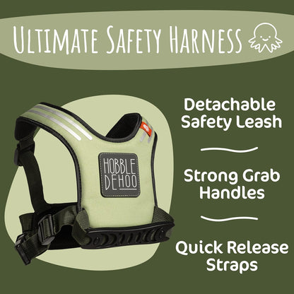 Hobble De Hoo Child Safety Harness | Premium Adjustable Toddler & Kids Harness Ages 2–7 | Autism Support