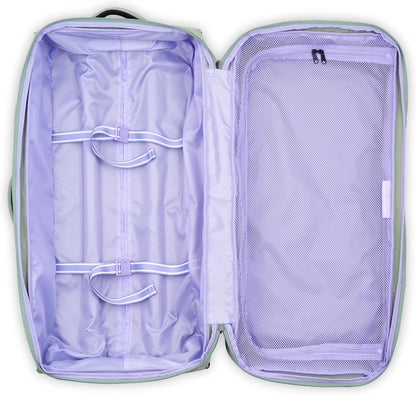 florence by mills Women's Two Wheel Rolling Travel Duffle Bag