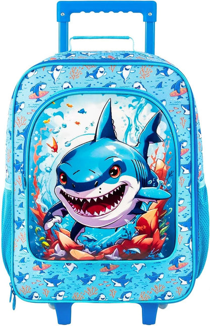 Kids Luggage for Boys Girls, Toddler Rolling Travel Carry on Suitcase with Wheels