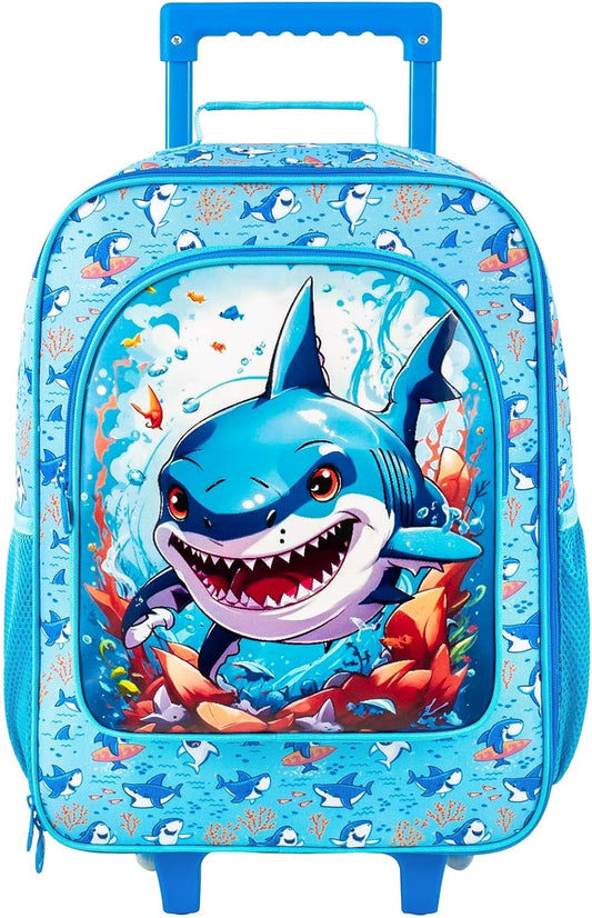 Kids Luggage for Boys Girls, Toddler Rolling Travel Carry on Suitcase with Wheels