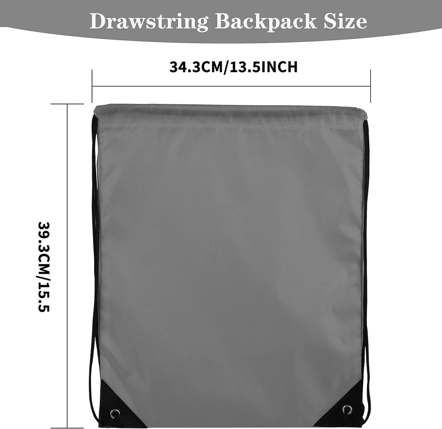 60 Pieces Drawstring Backpack Bags Sports Sackpack Bulk Cinch Gym Bag For Women Men Outdoor Sports Backpack(20 Colors)