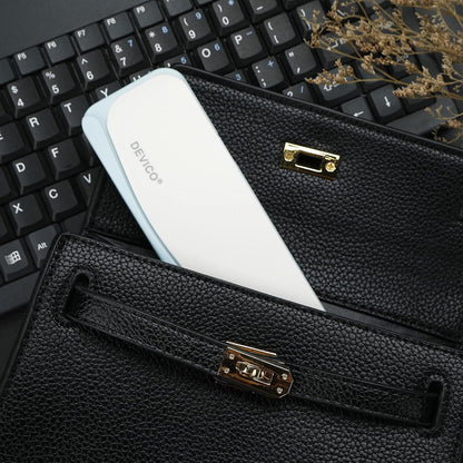 DEVICO Travel Utensils With Case, 18/8 Stainless Steel Camping Utensils, Reusable Portable Silverware Cutlery Set For Lunch Box, Include Fork Spoon Chopsticks