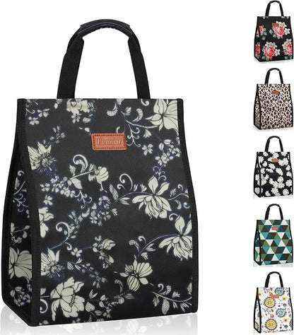 Lunch Bags for Women Insulated Reusable Lunch Tote by GuangzhouTailinTechnologyCo