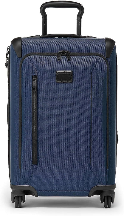 TUMI - Aerotour 4 Wheel Expandable Luggage - Men's and Women's Lightweight Business and Leisure Travel Suitcase - 21.75" International Expandable Carry-On, Navy