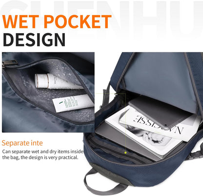 40L Hiking Backpack Lightweight Daypack Waterproof Travel Camping Backpack for Men Women Sport Packable