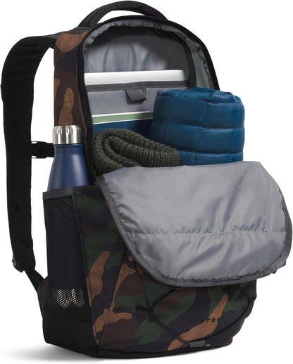 THE NORTH FACE Jester Everyday Laptop Backpack | Commuter Daypack with Water Repellent Finish, 16" Laptop Sleeve, Huge Main Compartment, TNF Black Camo/TNF Black, One Size